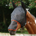 Full-Coverage UV Fly Mask : Ears to Nose for Horses