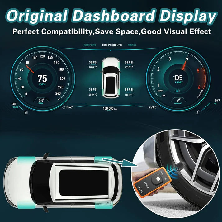 TPMS Sensor Set for GM – Gen 2 External Sensors