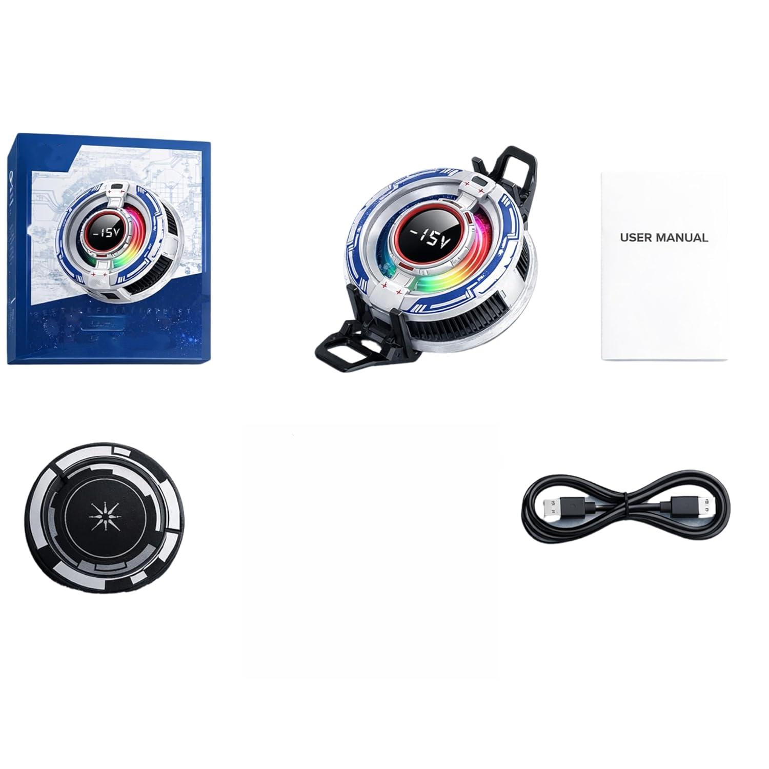 Magnetic Phone Cooler : Gaming Cooling Fan for Phones