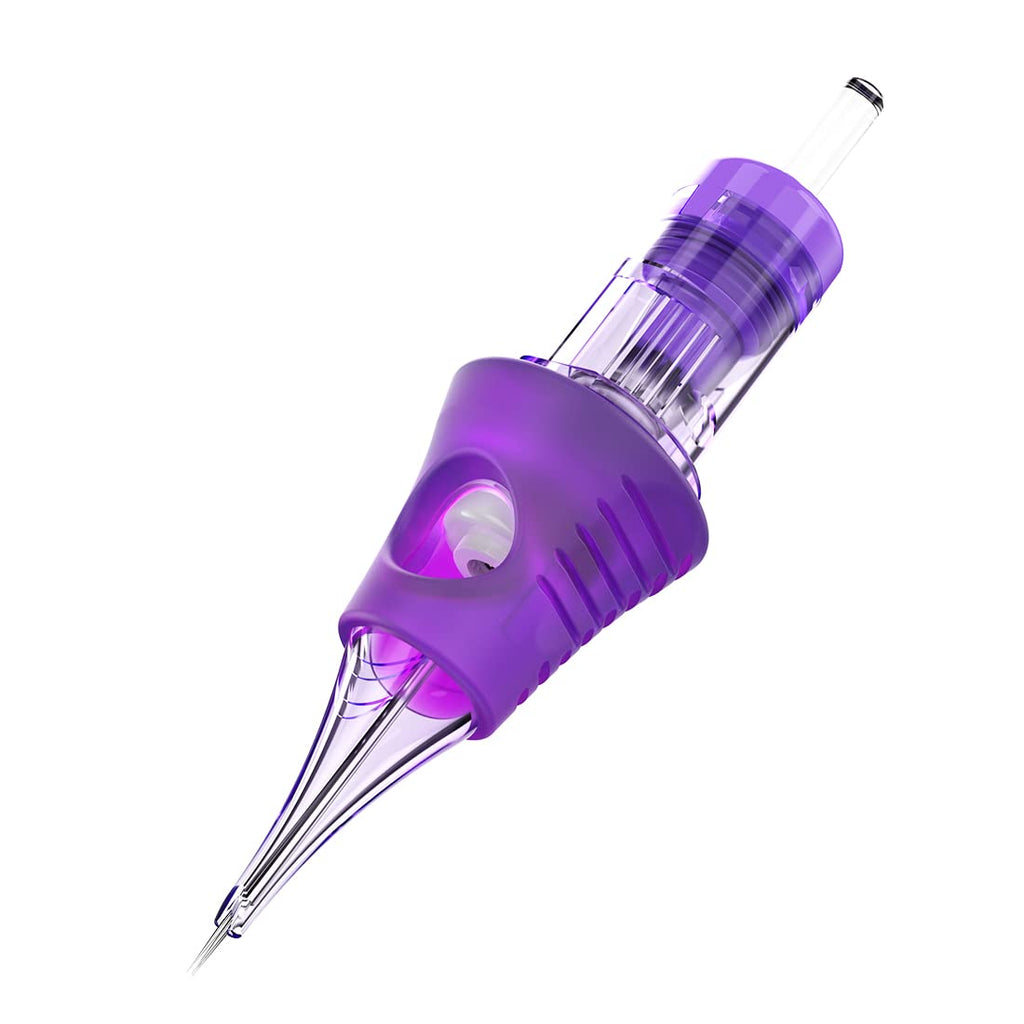 Professional Tattoo Cartridge Needles : Anti-Spitback + Finger Ledge