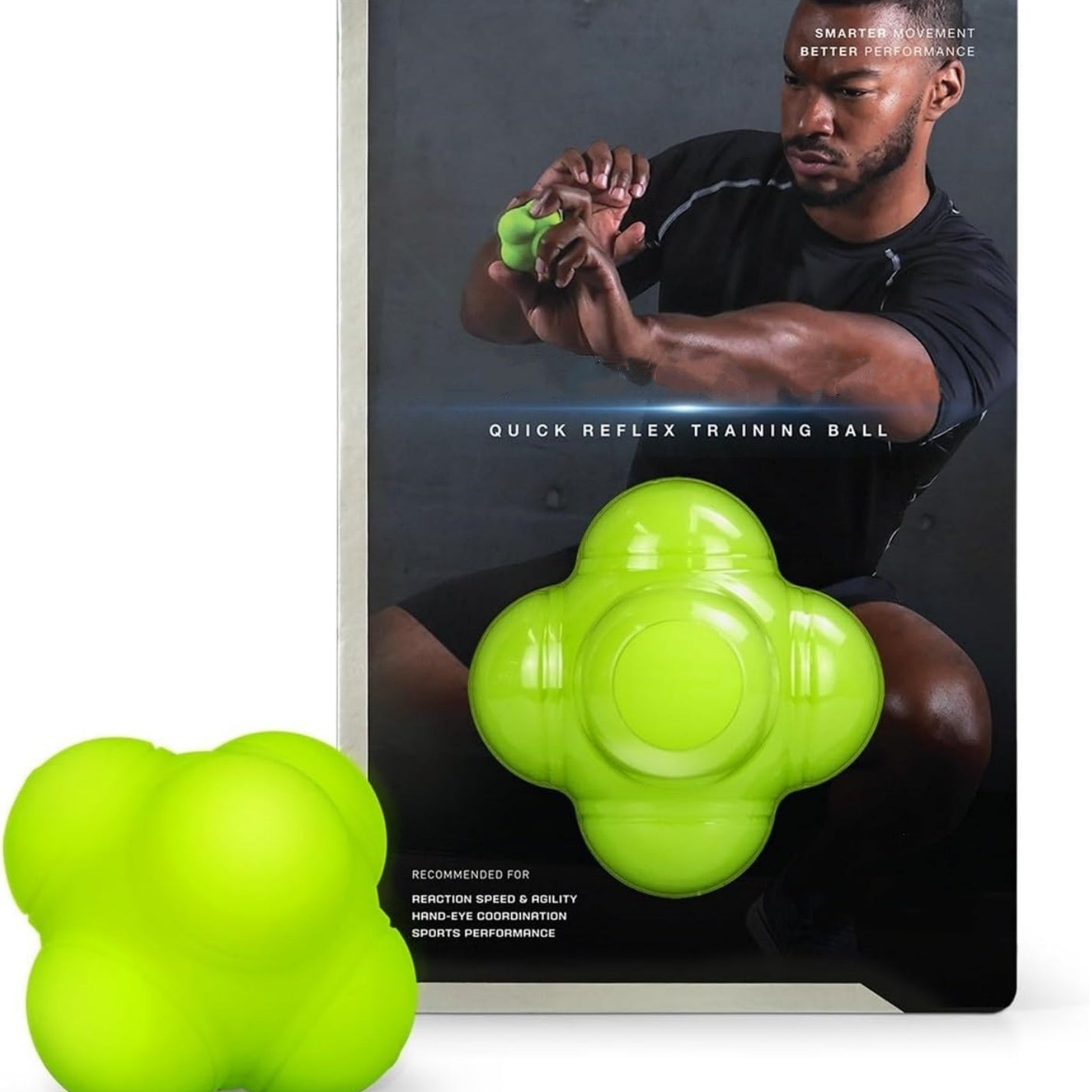 Reaction Training Ball : 6-Sided Erratic Bounce — 🧠⚡
