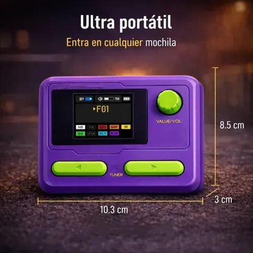 Portable multi-effects processor