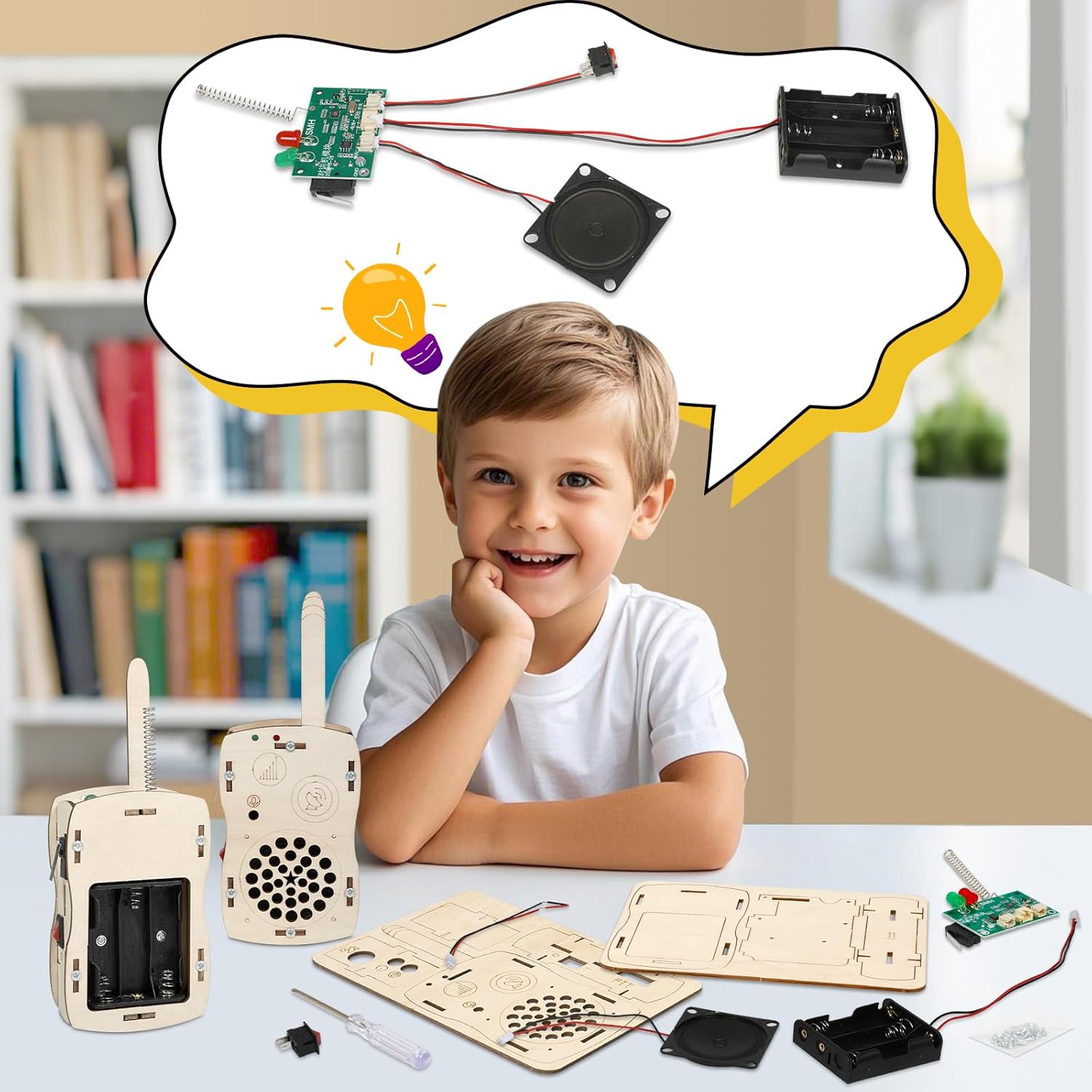 STEM Walkie-Talkie Building Kit : Assemble Your Own Radio