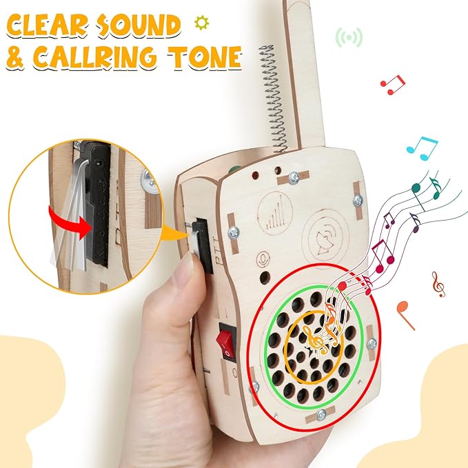 STEM Walkie-Talkie Building Kit : Assemble Your Own Radio