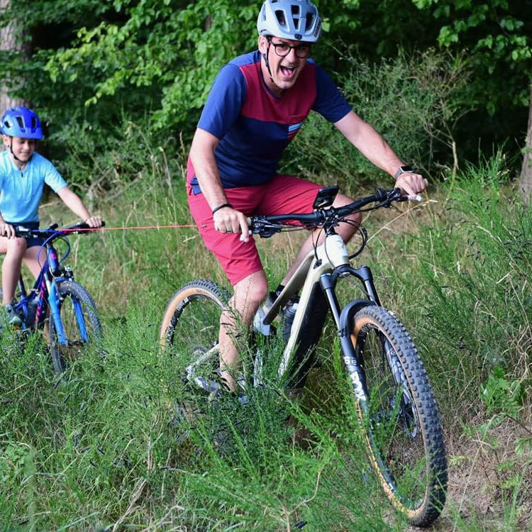 Bicycle tow rope