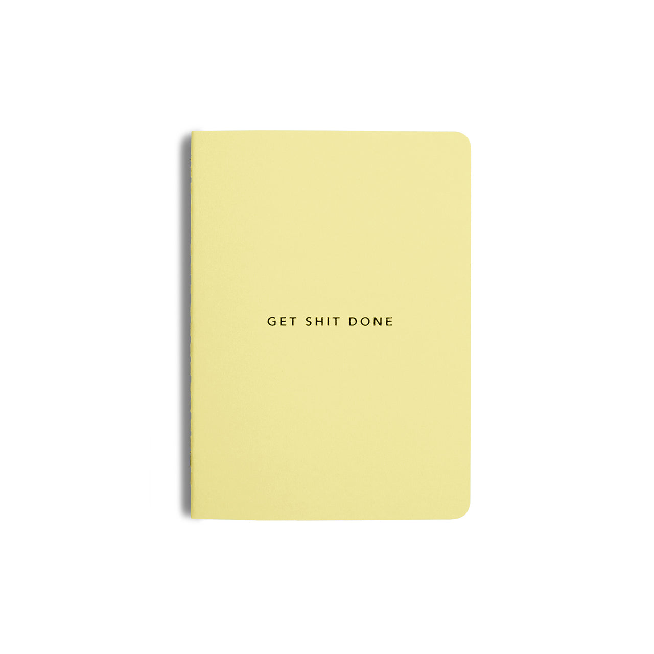 Get Shit Done Minimal Notebook A5