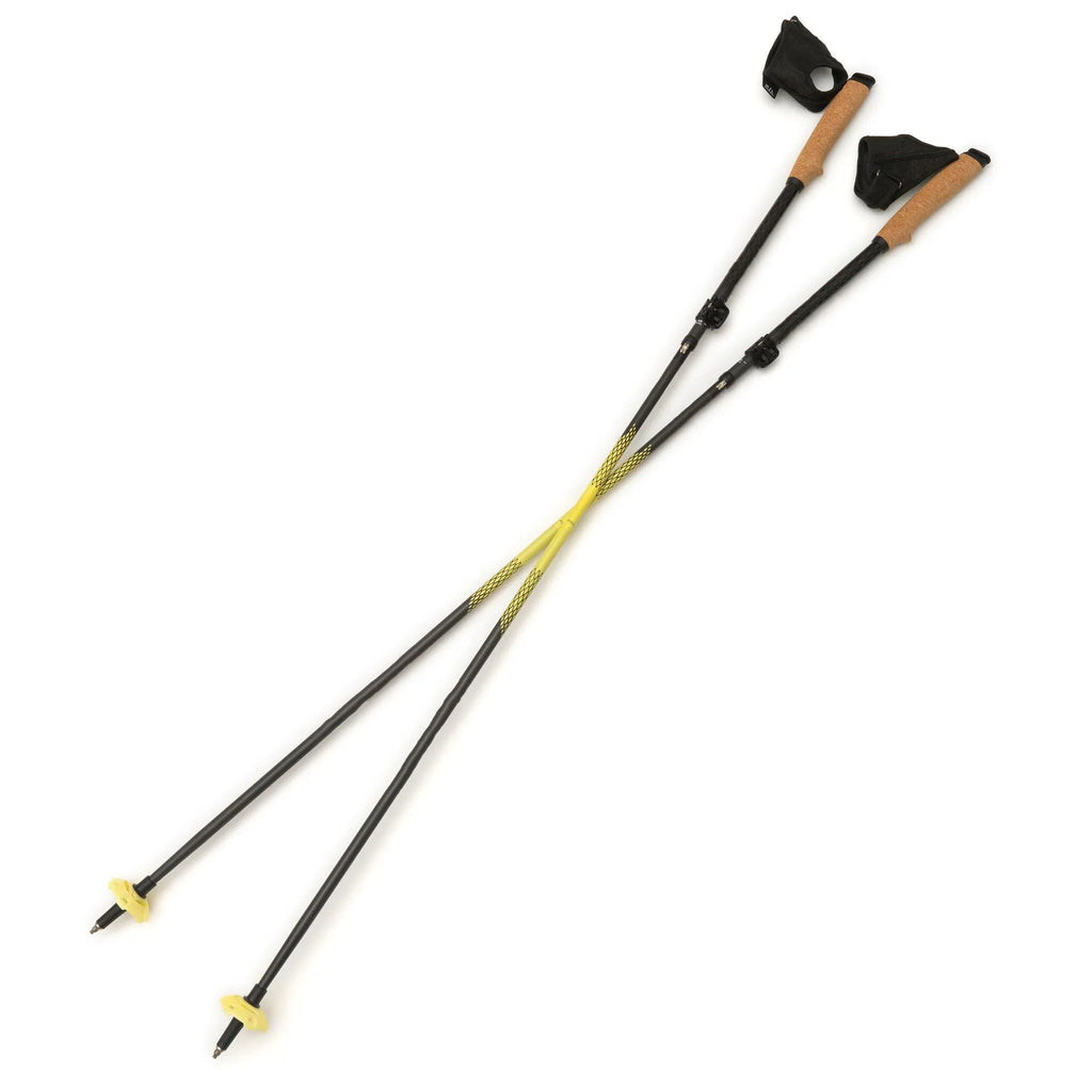 Carbon Fiber Running Poles – Z-Type Adjustable 100-120cm