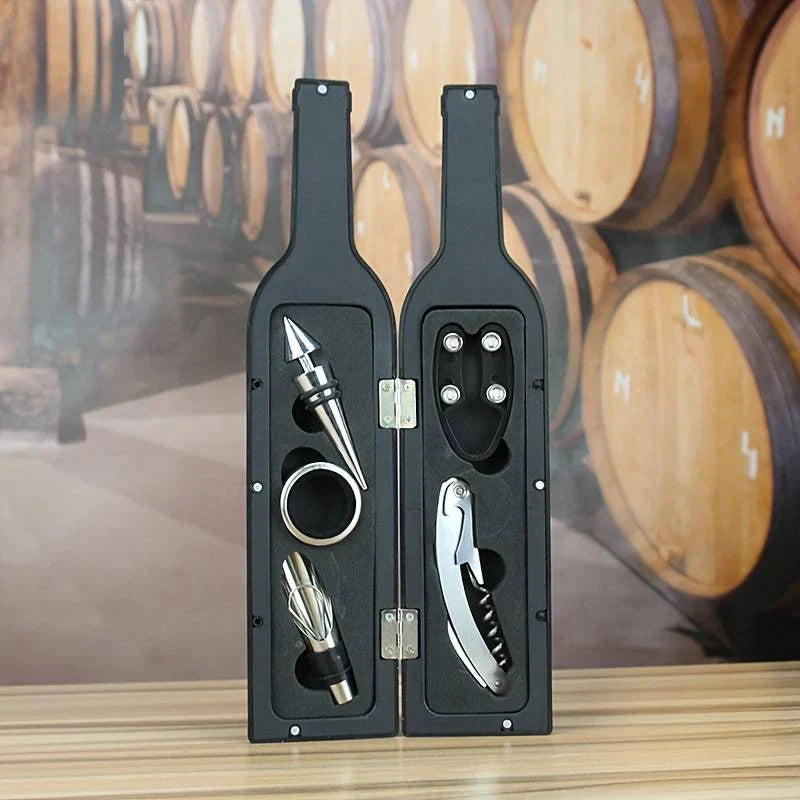 Wine Tool Set in Bottle Storage Case