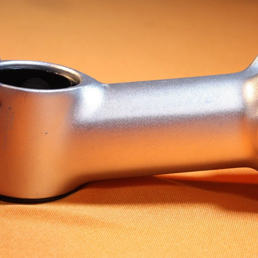 Silver Aluminum Alloy Handlebar Stem – 28.6mm | 100mm Forward Reach