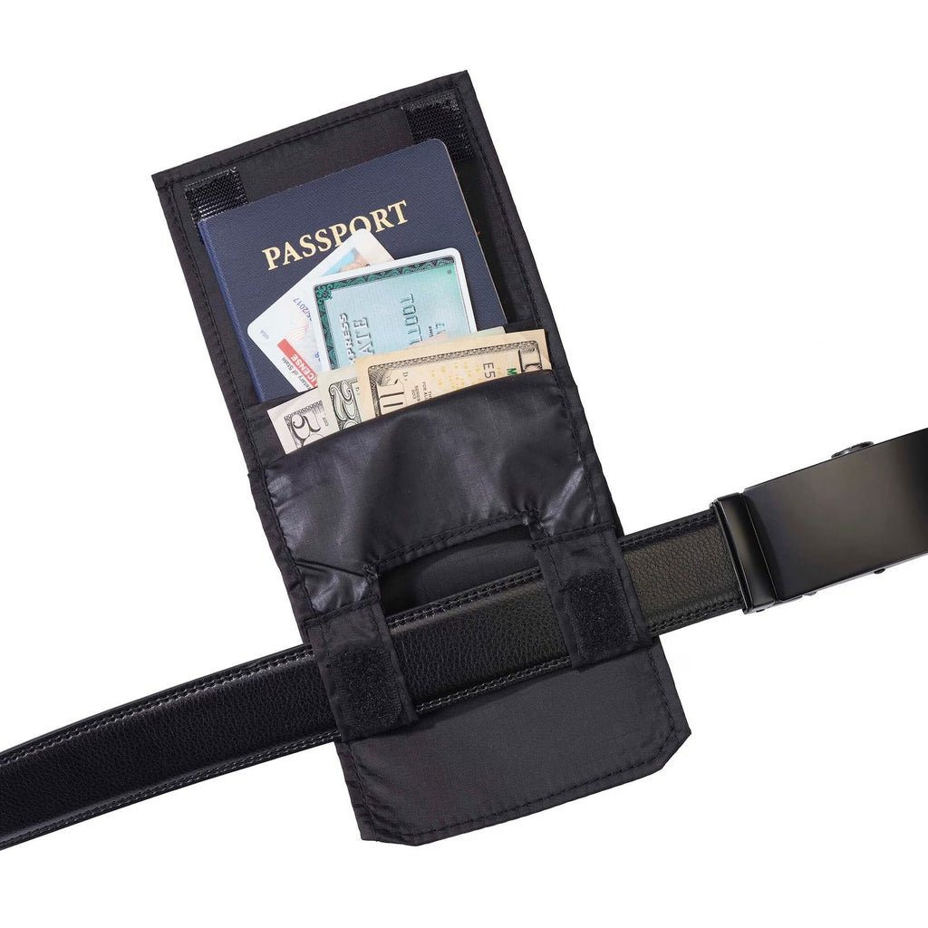 Hybrid Travel Wallet – Hidden Money Belt and Anti-Theft Passport Holder