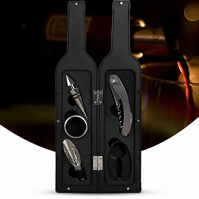 Wine Tool Set in Bottle Storage Case
