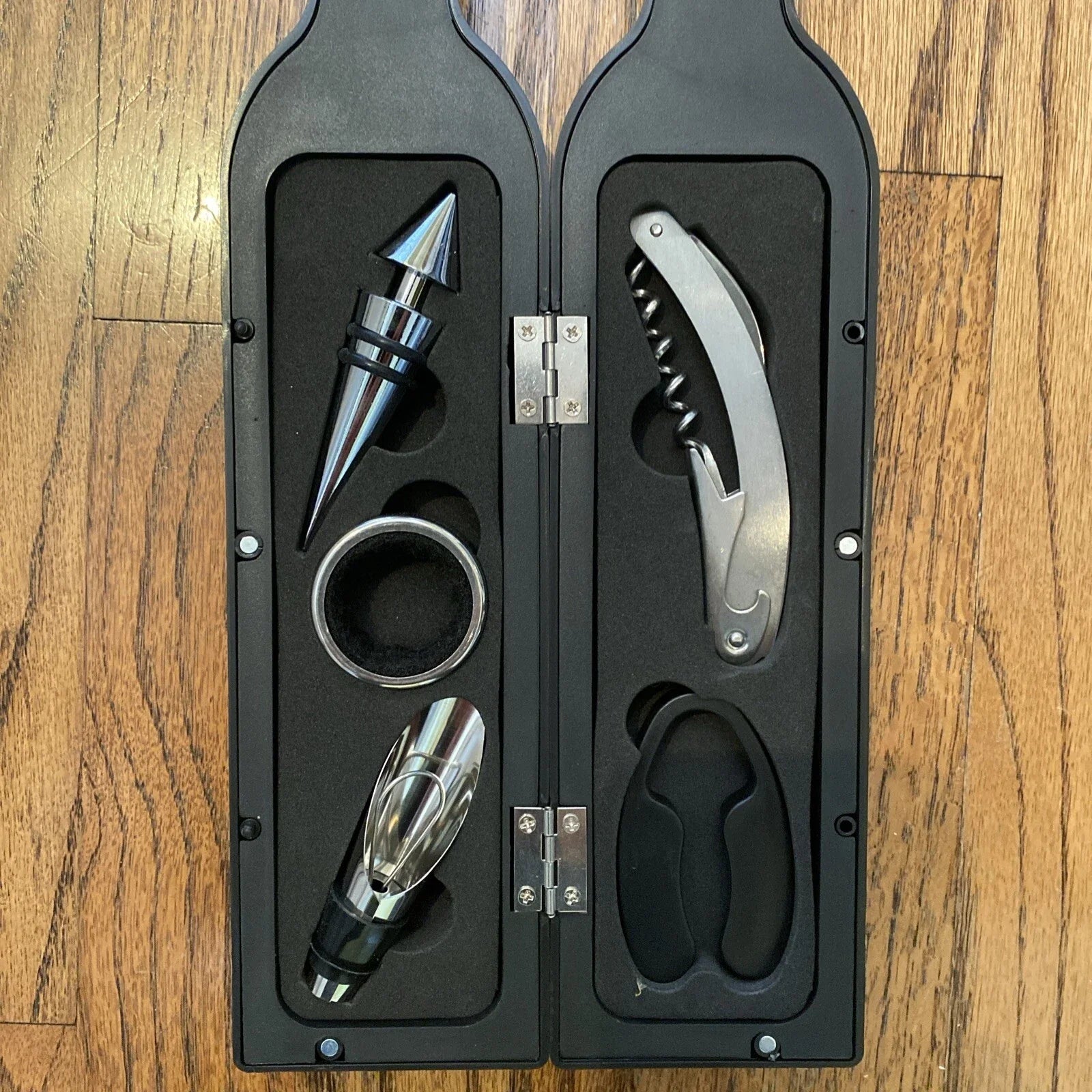 Wine Tool Set in Bottle Storage Case
